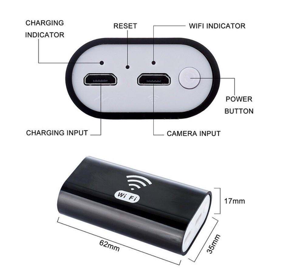 Эндоскоп-камера Endoscope HD720P 8 мм и Wi-Fi водонепроницаемый Черный - фото 9