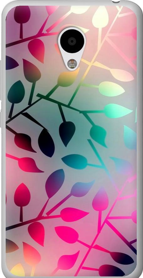 Чехол на Meizu M3 Листья (2235t-272-42517) Чехол на Meizu M3 Листья (2235t-272-42517)