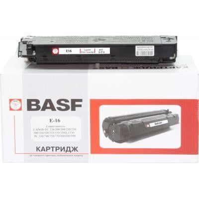 Картридж BASF Canon E16 для FC-128/230/310/330 Black (KT-E16)