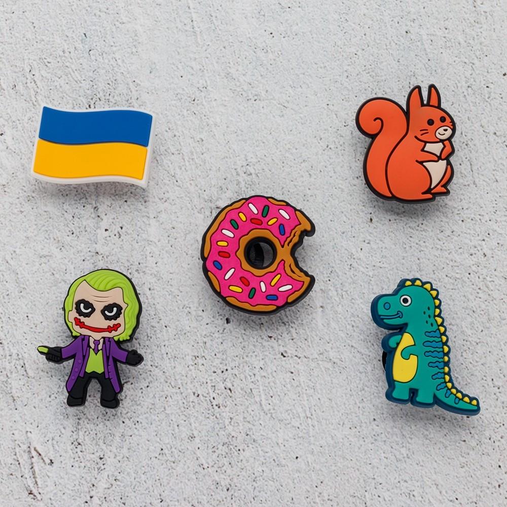 Джибітси для кроксів набір №5/17 5 шт. (2092689359)