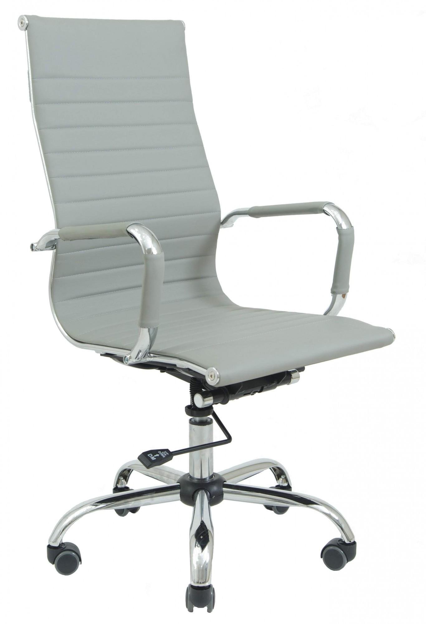 Кресло Bali хром DeepTilt Серый (okrich0003)