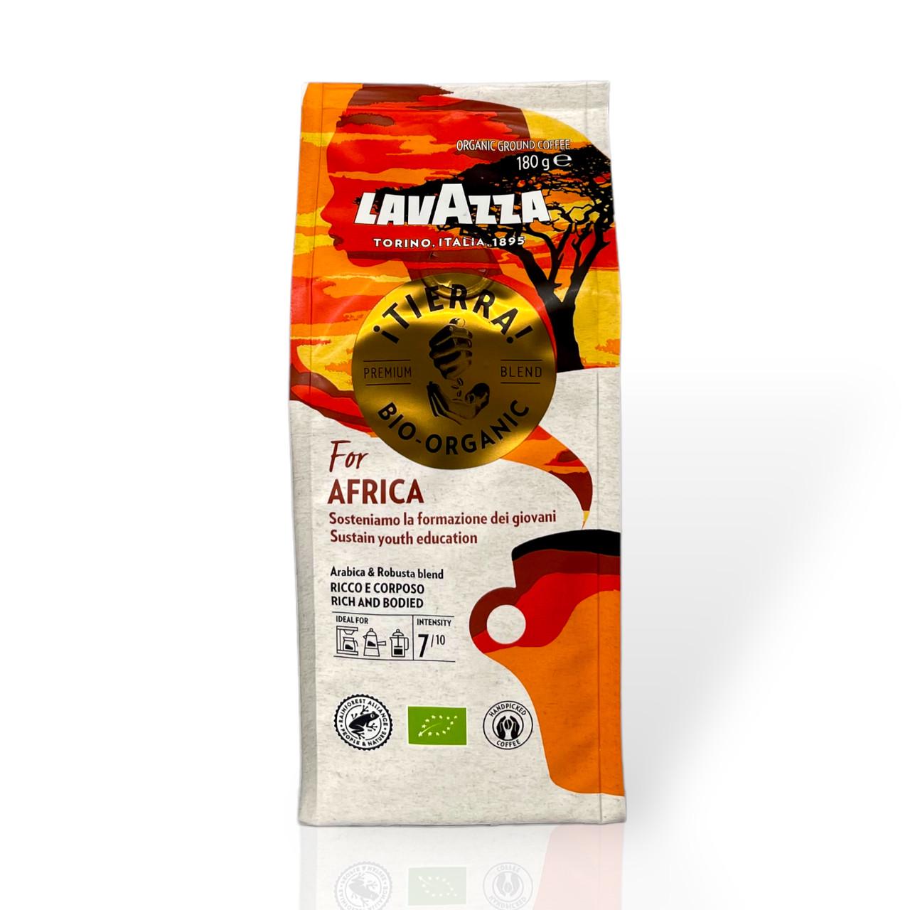 Кофе молотый Lavazza iTierra bio organic for africa 100% арабика 180 г (1693492018)