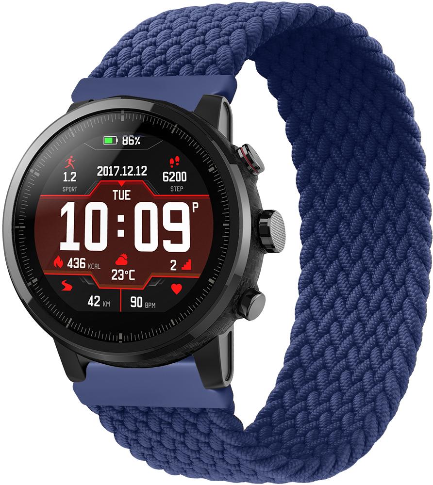Ремешок Solo Loop для Amazfit Stratos (155 мм) Blue (22256-28)