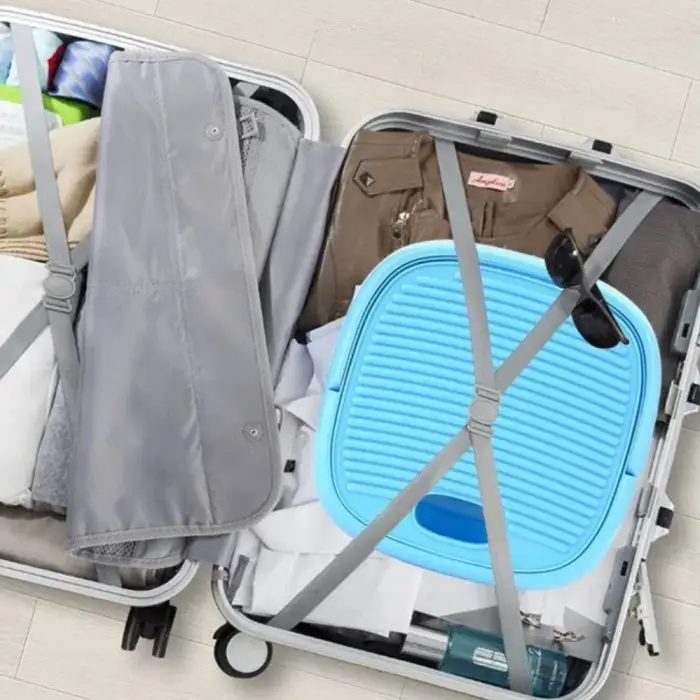 Стиральная машина мини ведро складное Maxtop MR-2098 Голубой (29197513) - фото 7 Стиральная машина мини ведро складное Maxtop MR-2098 Голубой (29197513) - фото 7