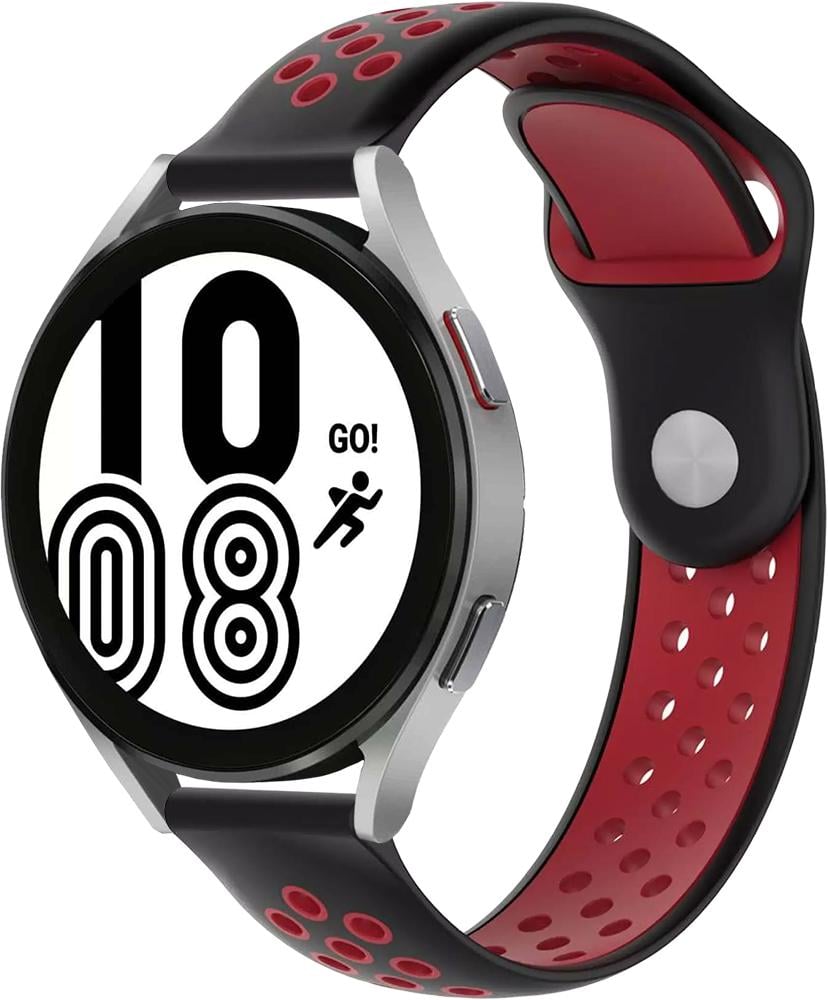 Ремешок Sport для Galaxy Watch 4 44 мм Black/Red (23500-44)