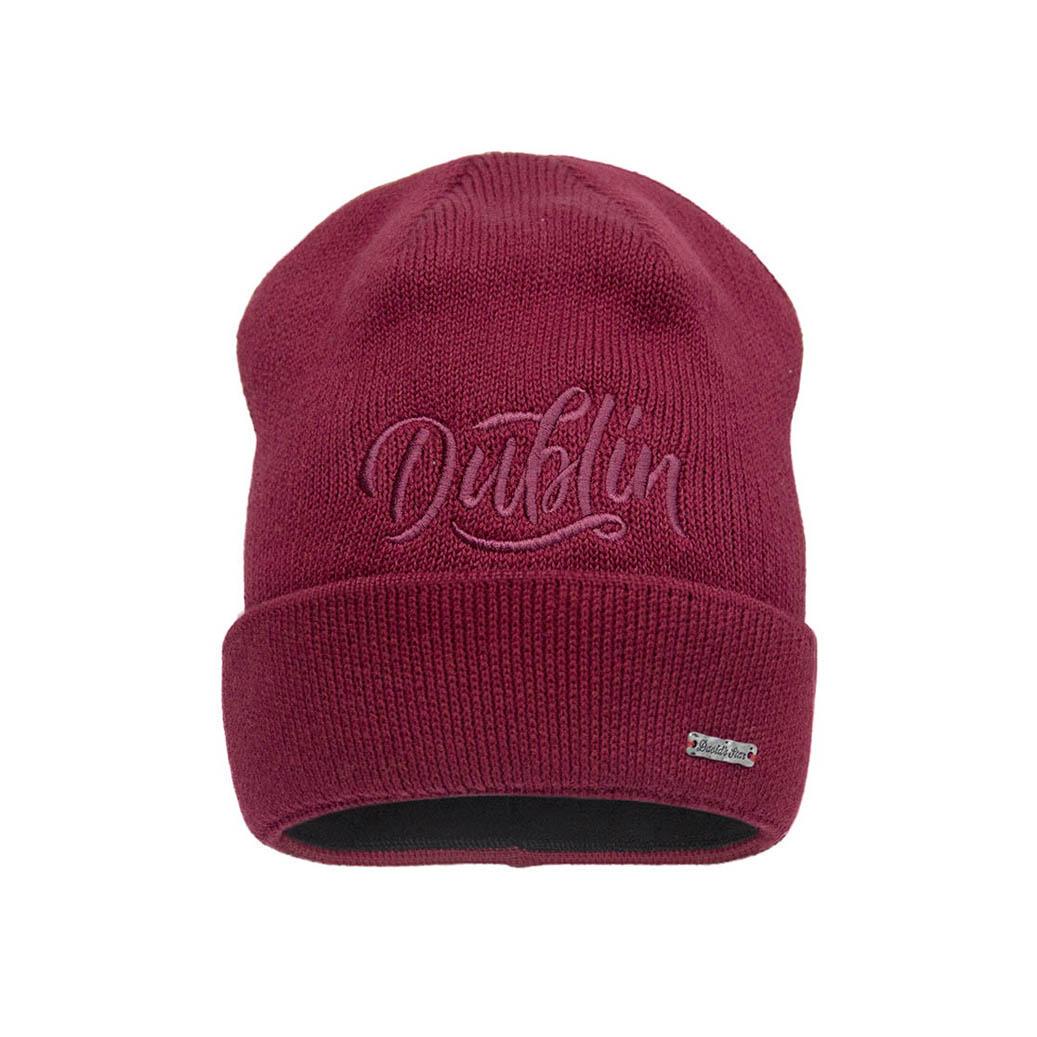 Шапка зимняя Дэвид стар. р. 54 Бордовый (2103)