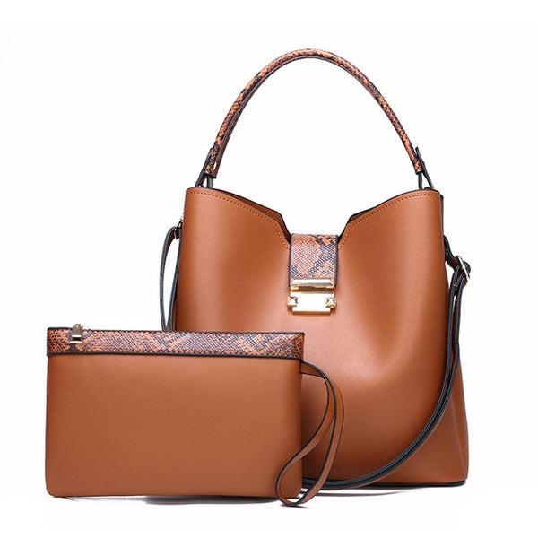 Комплект сумка та косметичка Dears Brown