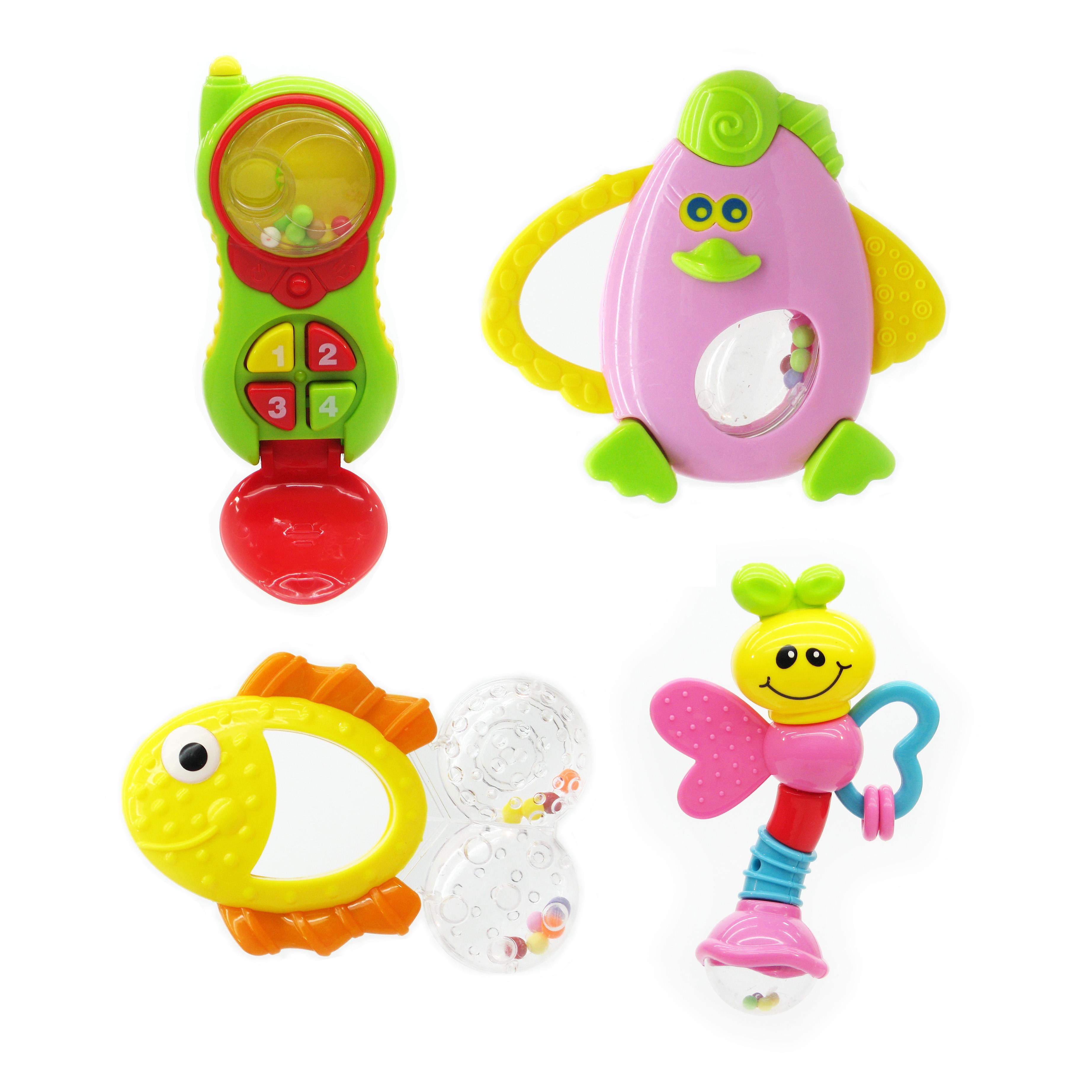 Набор погремушек 4 шт. (1403)