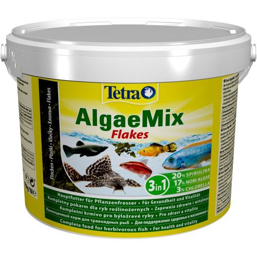 Корм Tetra Algae Mix для всех видов травоядных декоративных рыб 10 л