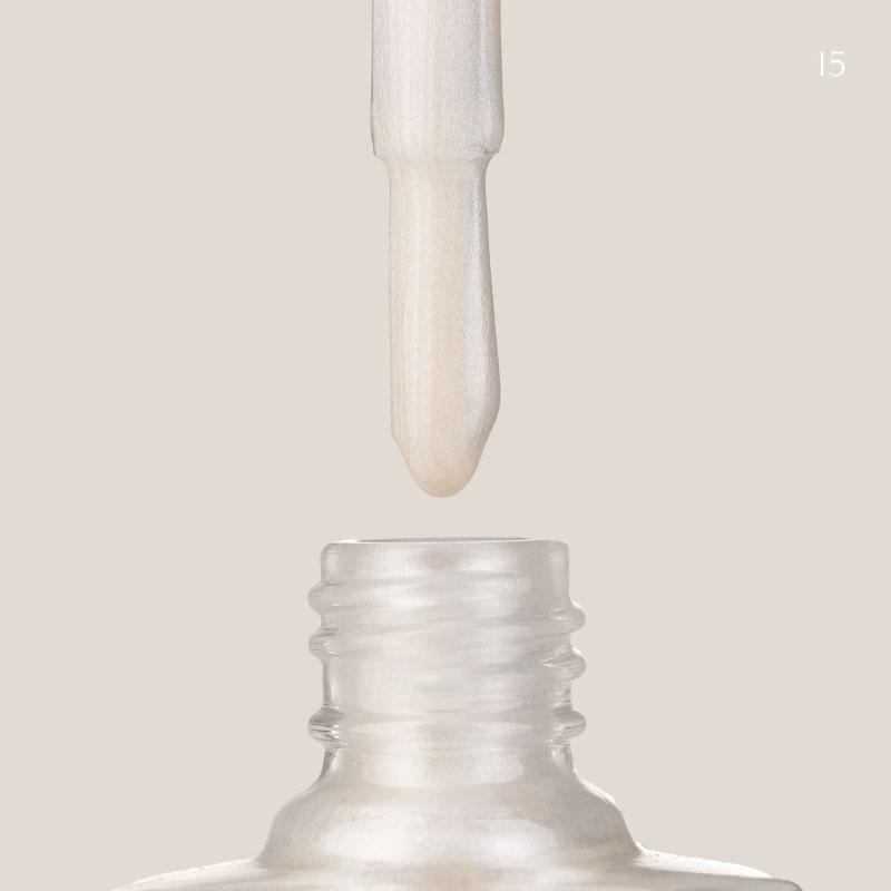 Лак для стемпінгу GLOSS Stamping polish 8 мл Білий перламутровий 15 (158312) - фото 2 Лак для стемпінгу GLOSS Stamping polish 8 мл Білий перламутровий 15 (158312) - фото 2