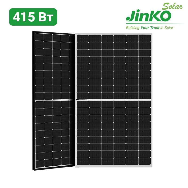 Солнечная панель-батарея Jinko Solar Tiger Neo N-Type-54HL4-V 415 Вт монокристаллическая Черный (N-Type-54HL4-V415) - фото 2