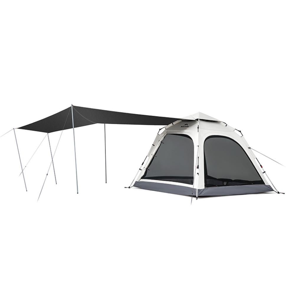Палатка трехместная автоматическая Naturehike Ango CNK2550WS010 L Серый (6975641888321)