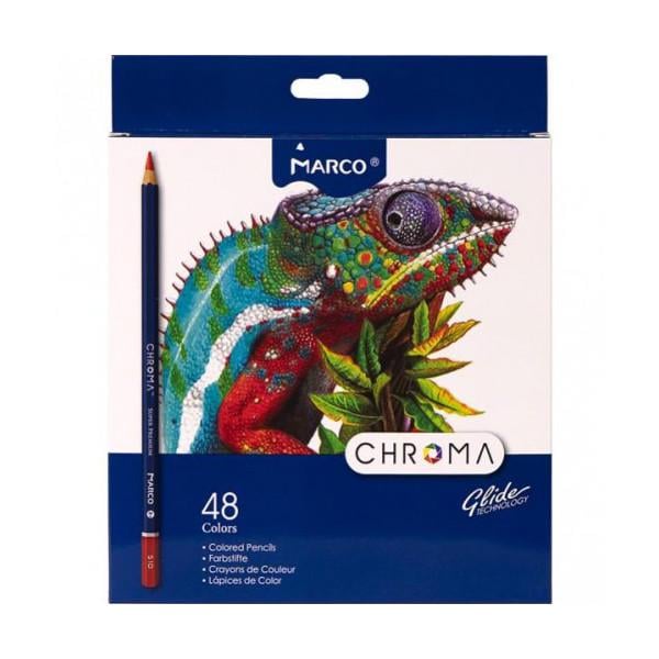 Олівці Chroma 48 кольорів шестигранні