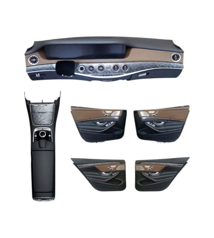 Комплект апгрейда салона GBT на w222 для Mercedes S-сlass W221 разные материалы (152702)