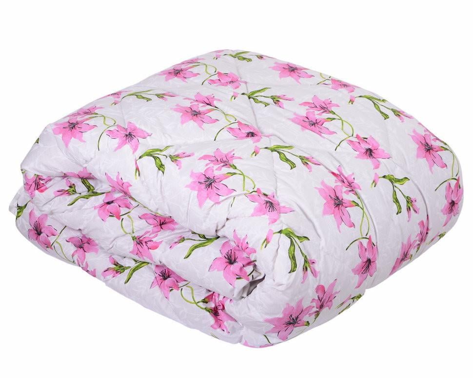 Одеяло на силиконе двойное из поликоттона двуспальное Евро 200х220 см Белый (22-1-2906437)