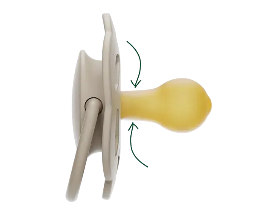 Пустышка Nip Вишенка латекс для девочки 0-6 мес. 2 шт. Голубовато-бежевый (91000-19308) - фото 3