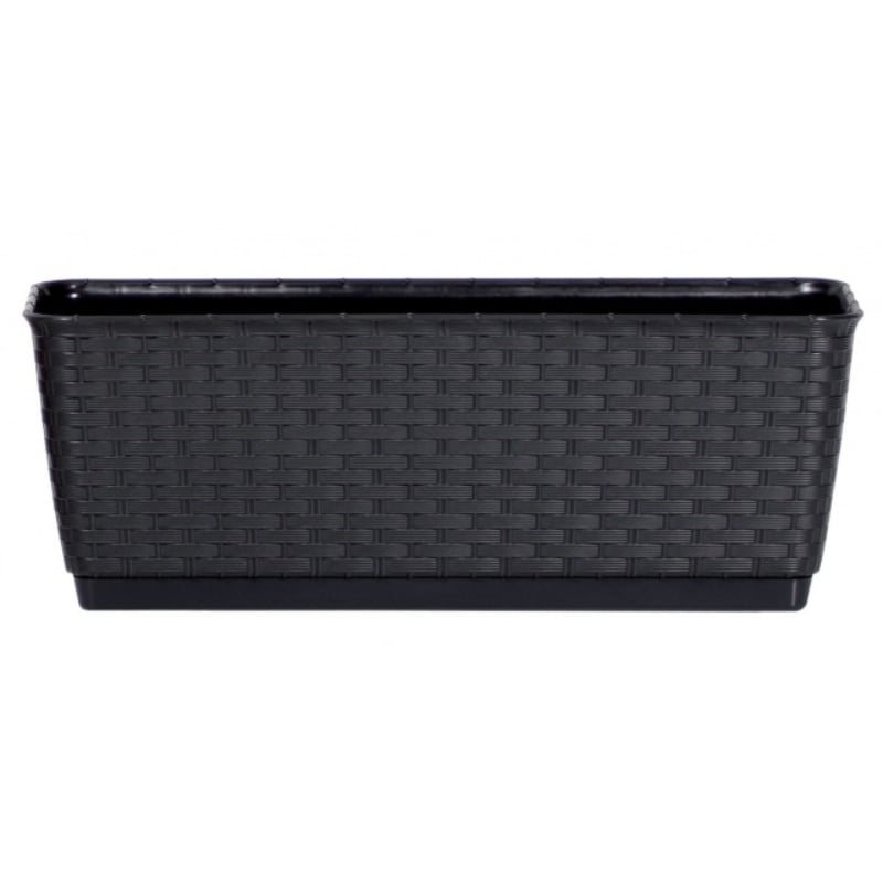 Балконный ящик Prosperplast Ratolla 12 л Черный (76964-433)