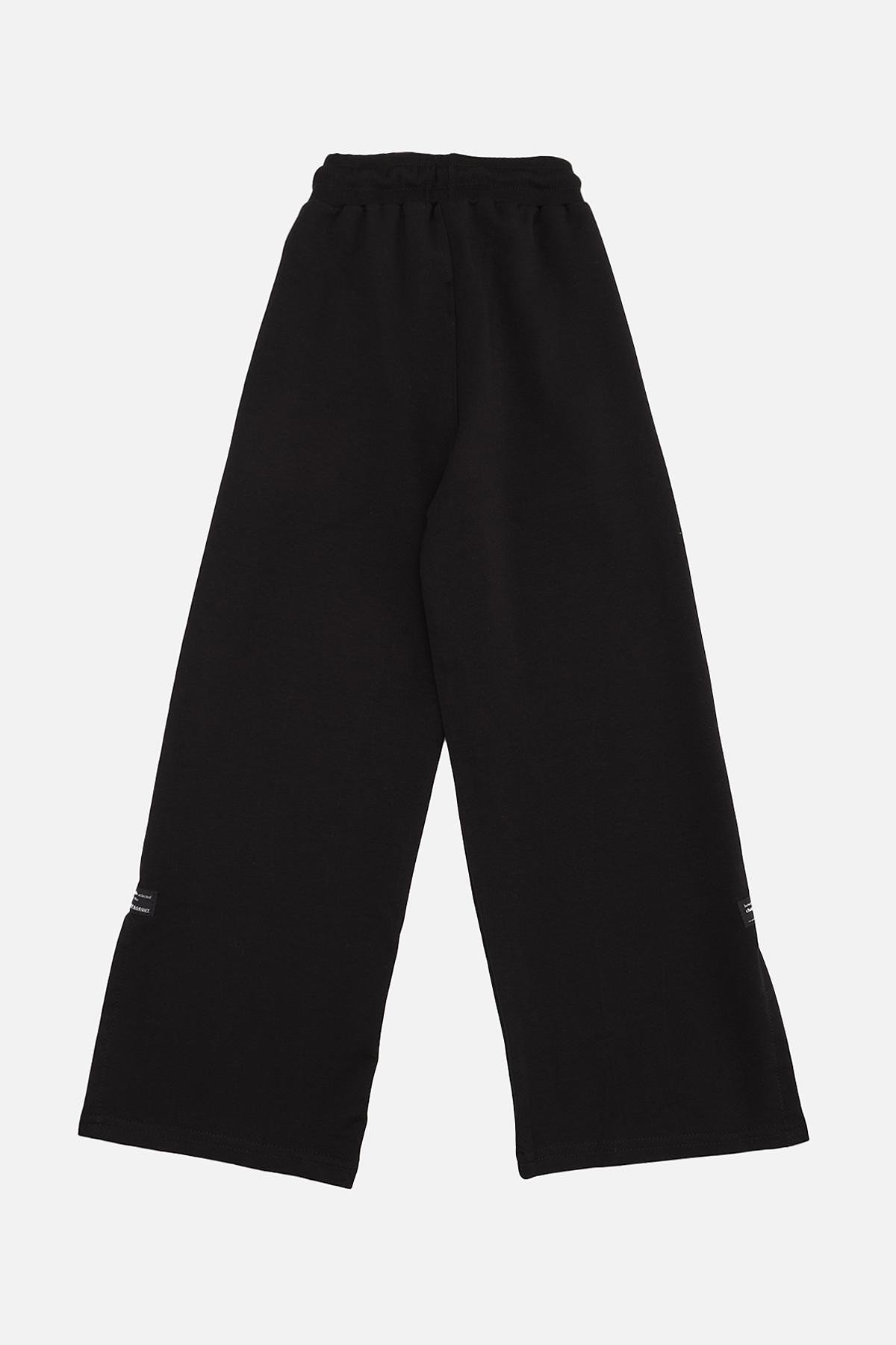 Брюки спортивные для девочки 122 см Черный (ЦБ-00270577) Брюки спортивные для девочки 122 см Черный (ЦБ-00270577)