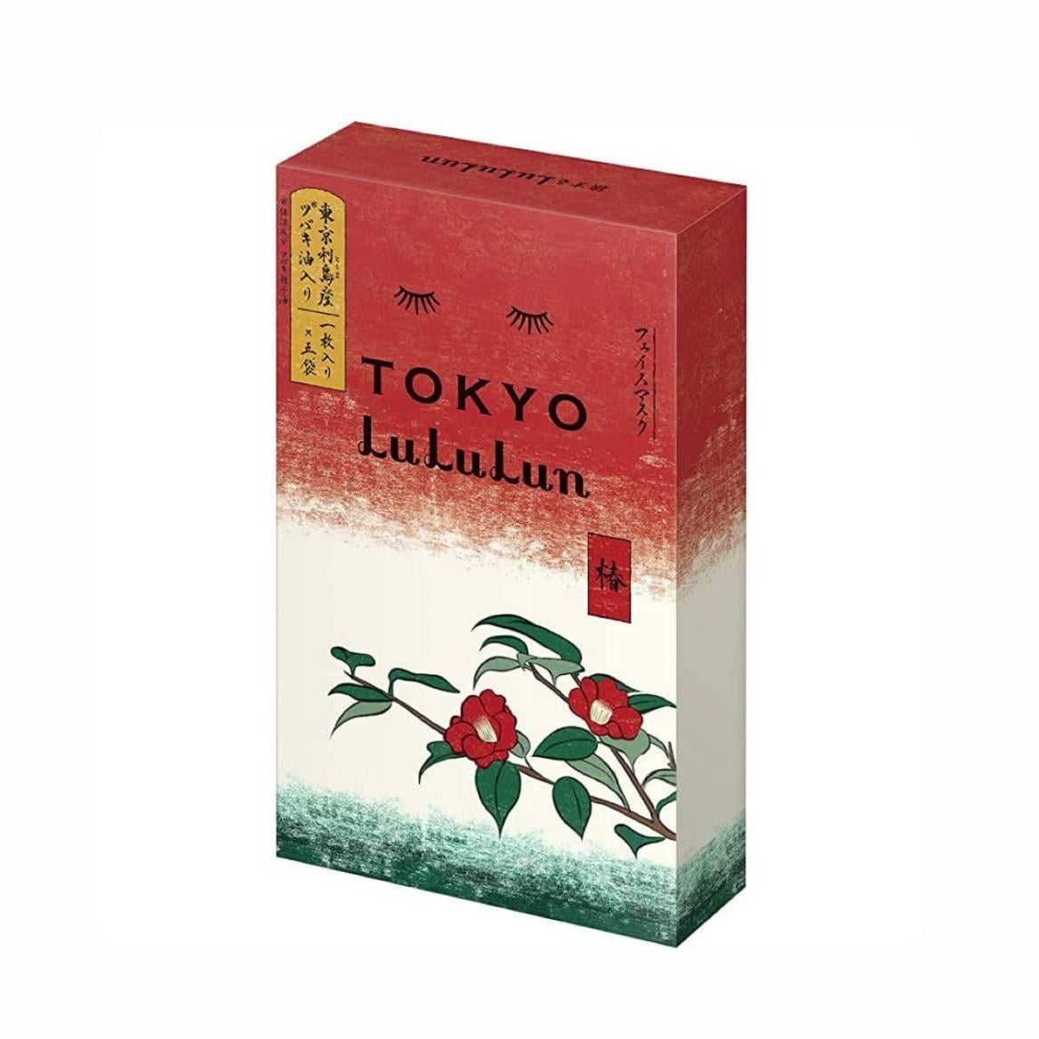Маска для лица LuLuLun Face Mask Tokyo Camellia омолаживающая с маслом камелии 1 шт. х 5 уп. (2733567261)