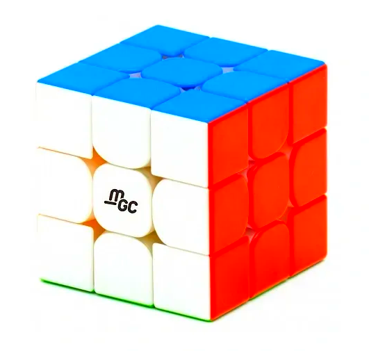 Магнітний кубик рубіка 3x3 MGC v2 Різнокольоровий Магнітний кубик рубіка 3x3 MGC v2 Різнокольоровий