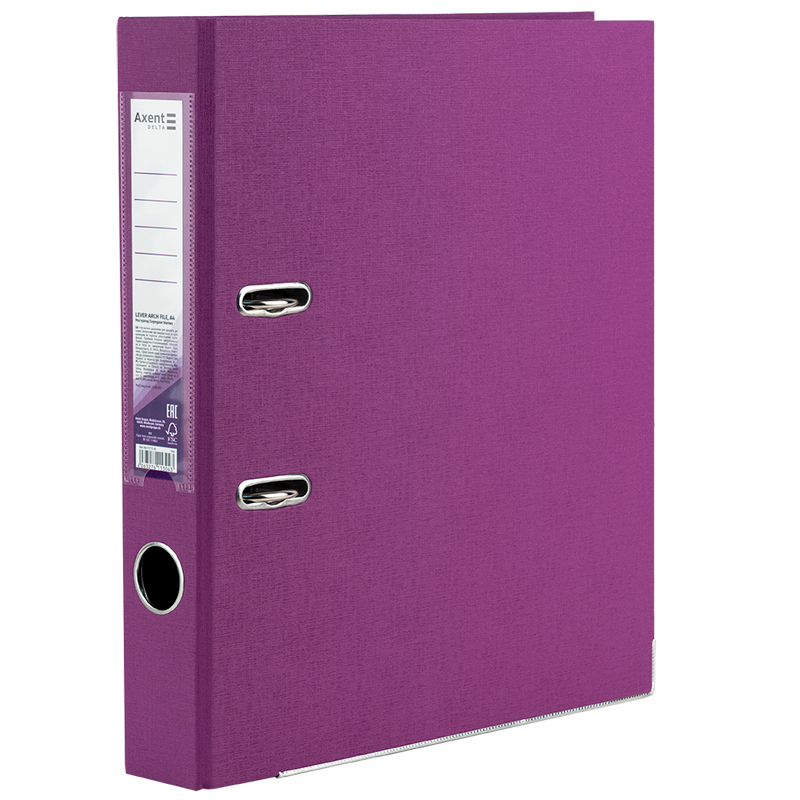 Папка-регистратор двусторонняя PP D1711-26C 5 см собранная Сливовый (4063276153234)