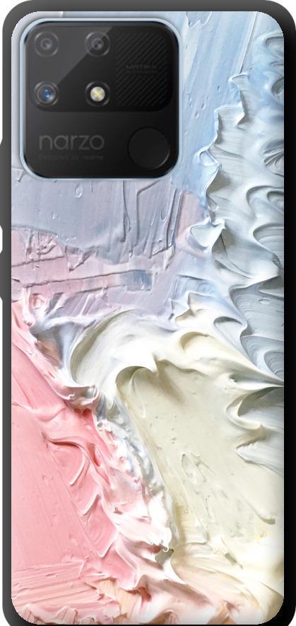 Чехол на Realme Narzo 50A Пастель v1 (3981b-2514-42517) Чехол на Realme Narzo 50A Пастель v1 (3981b-2514-42517)