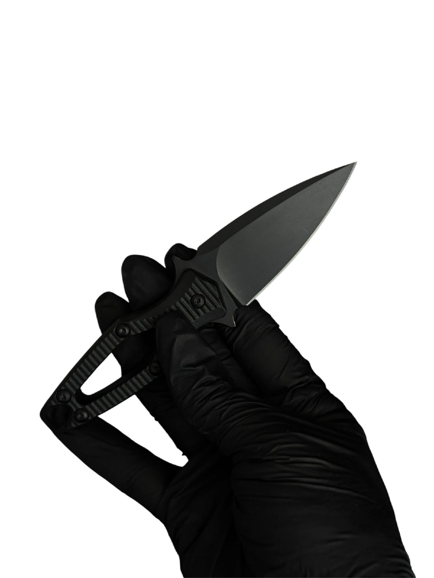 Нож походный карманный Gorillas BBQ 5067 KN1077 Черный - фото 3 Нож походный карманный Gorillas BBQ 5067 KN1077 Черный - фото 3