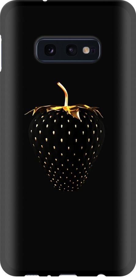 Чехол на Samsung Galaxy S10e Черная клубника (3585b-1646-42517)