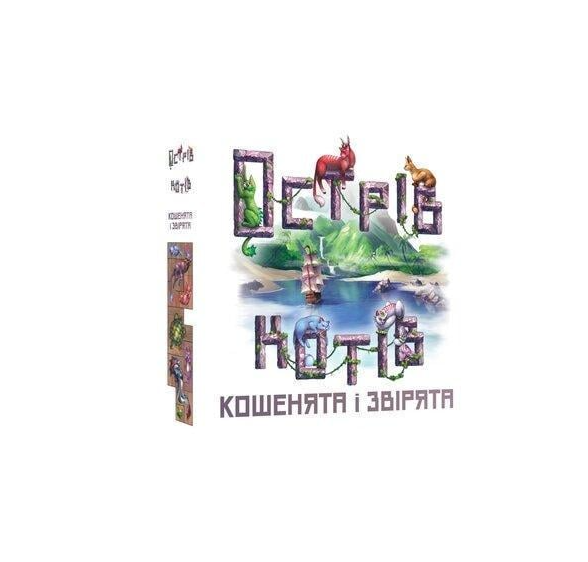 Настольная игра Остров кошек: Котята и зверьки (GKCH045OKK)