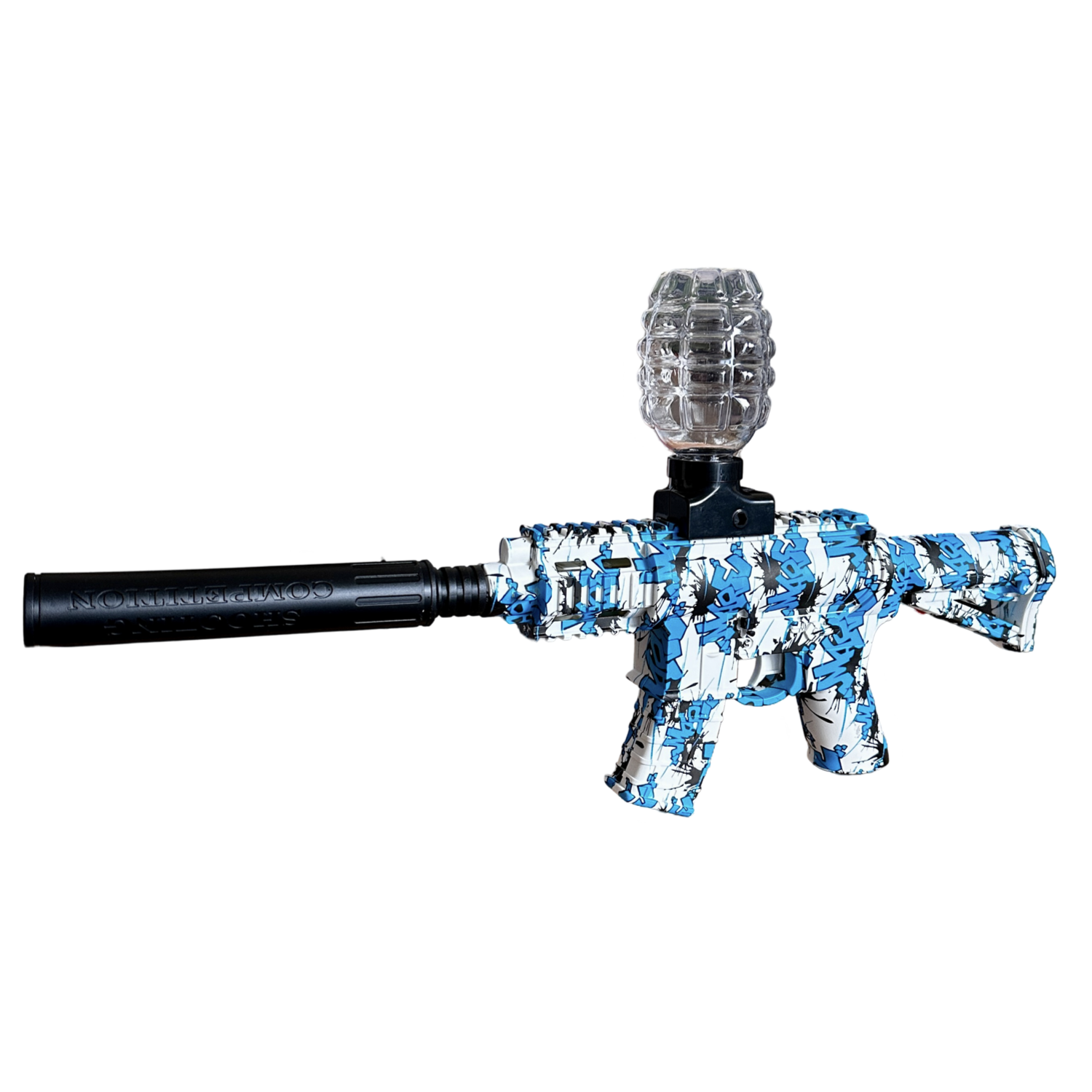 Детский автомат на орбизах с аккумулятором M416 USB-кабелем Голубой (R5-509C)