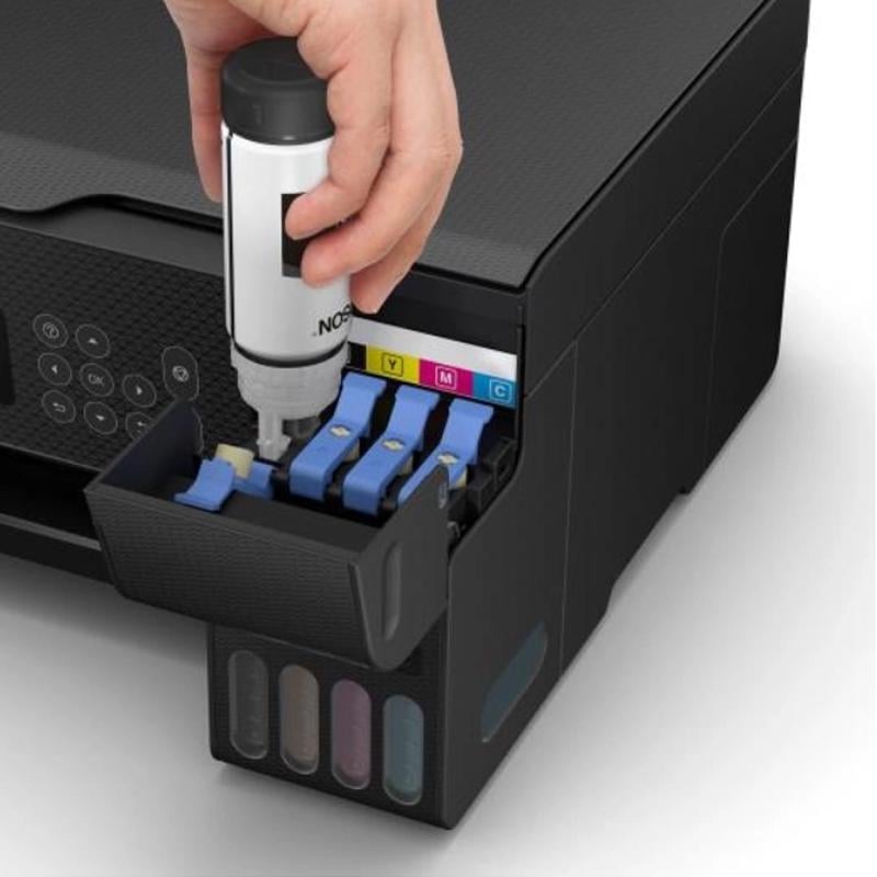 Принтер струйный МФУ Epson EcoTank L3260 для печати сканер и ксерокс цветной для USB2.0/Wi-Fi/СНПЧ 3в1 - фото 5