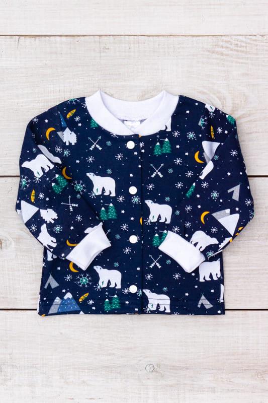 Кофточка ясельна для хлопчика Носи Своє 74 Темно-синій (5036-024-4)