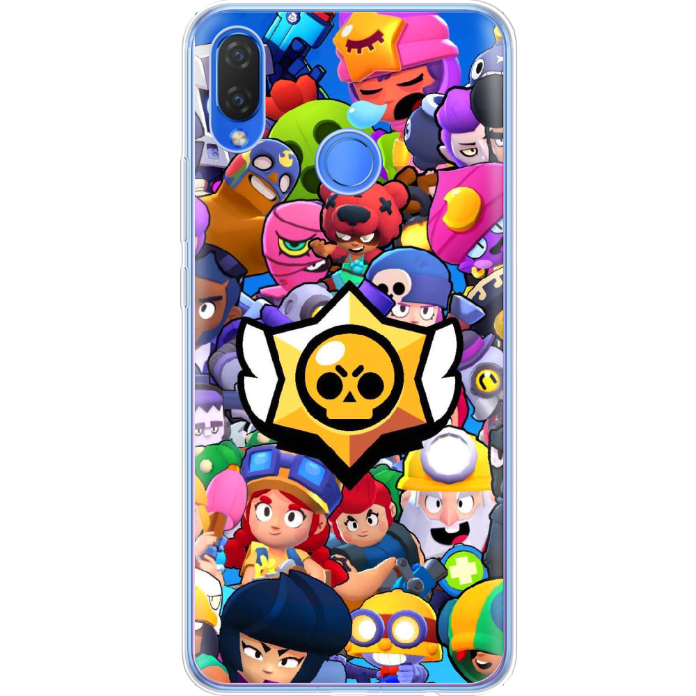 ᐉ Чехол Boxface Huawei P Smart Plus Brawl Stars Прозрачный силикон  (34912-up2389-34912) • Купить в Киеве, Украине • Лучшая цена в Эпицентр