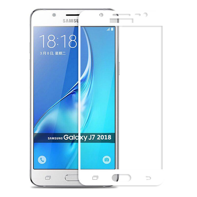 Защитное стекло Mocolo Full Cover для Samsung Galaxy J7 2018 0,33 мм White