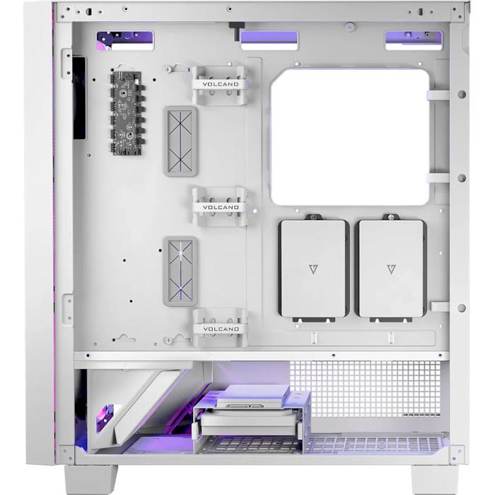 Корпус для комп'ютера Modecom VOLCANO PERUN APEX ARGB 4x140 мм USB 3.0x2/TYPE-C White (AT-PERUN-4F-ARGB-20-00000) - фото 4