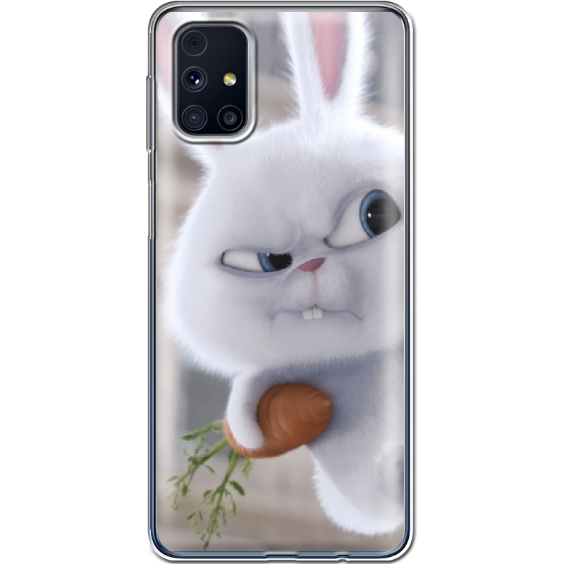 Чехол Boxface Samsung M317 Galaxy M31s Rabbit Snowball Прозорий силікон (40942-up1116-40942)