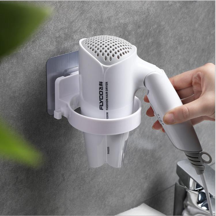 Тримач для фена/плойки/праски у ванну кімнату White (127552) - фото 2 Тримач для фена/плойки/праски у ванну кімнату White (127552) - фото 2