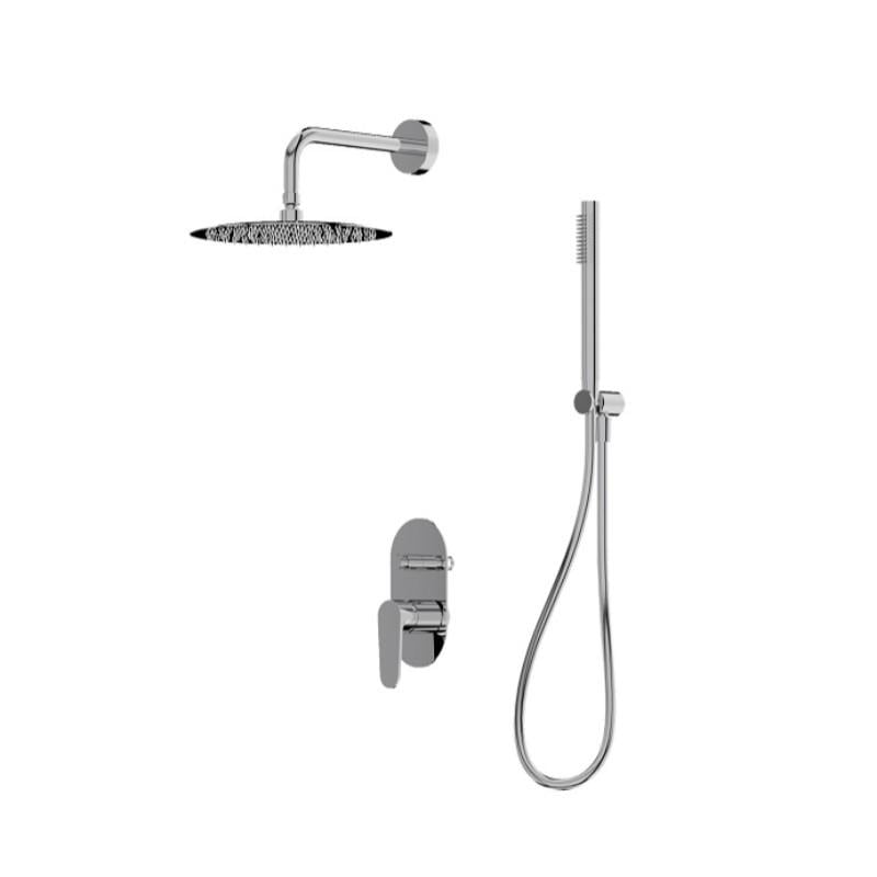 Душова система Lavita Cetus прихованого монтажу латунь Хром (5900378341901)