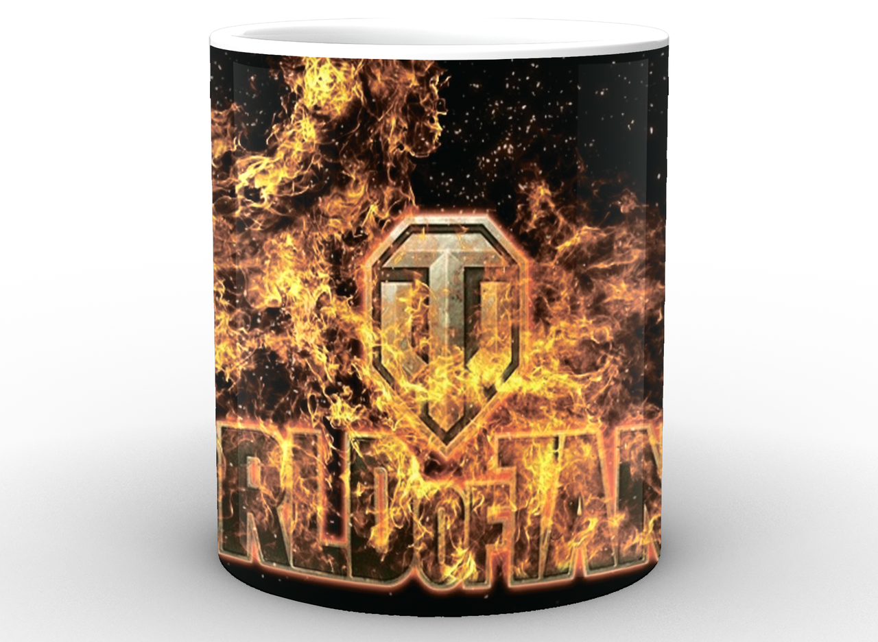 Чашка World of Tanks Мир танков Лого WT.02.010