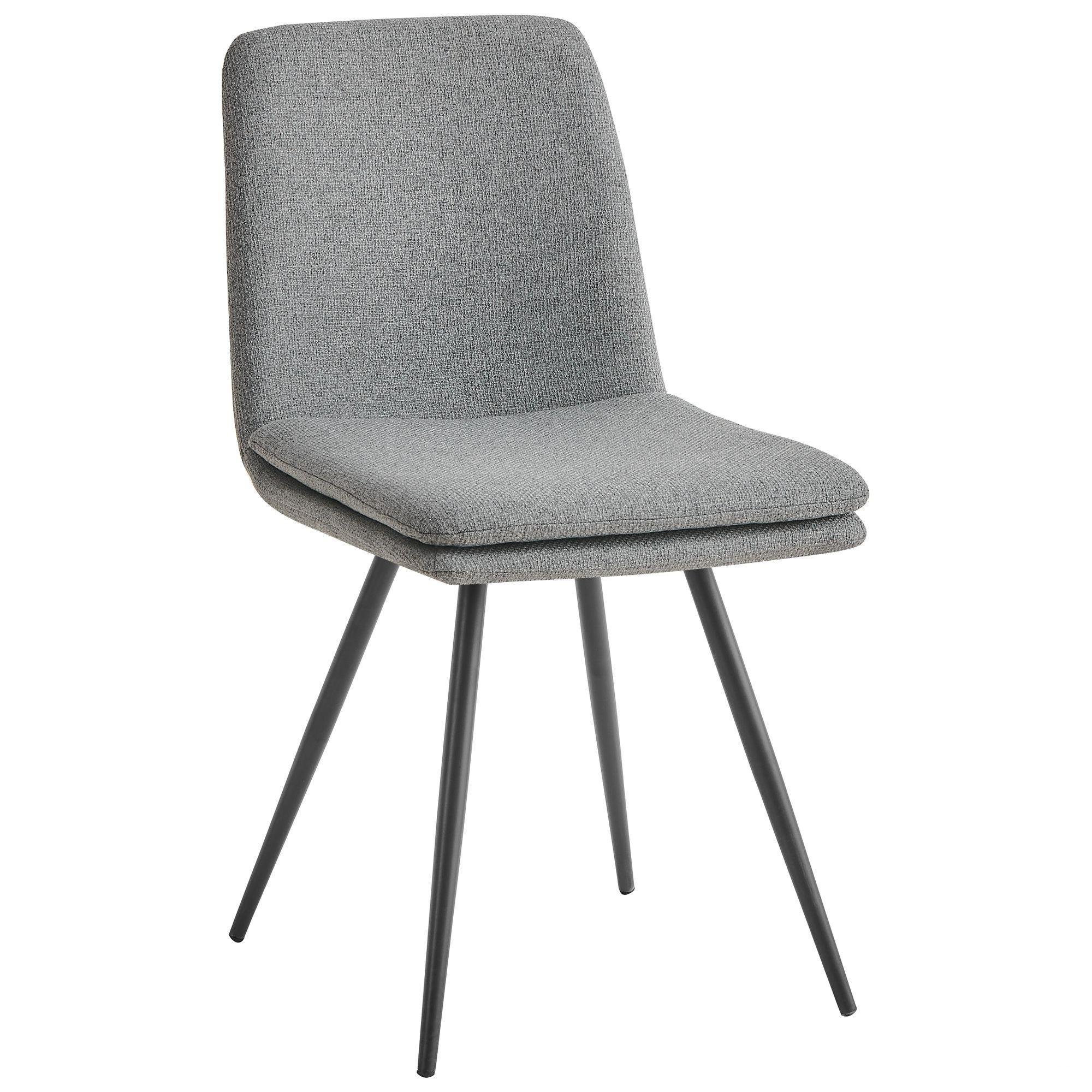 Стул обеденный AMF Lukas Темно-серый (554027) - фото 1 Стул обеденный AMF Lukas Темно-серый (554027) - фото 1