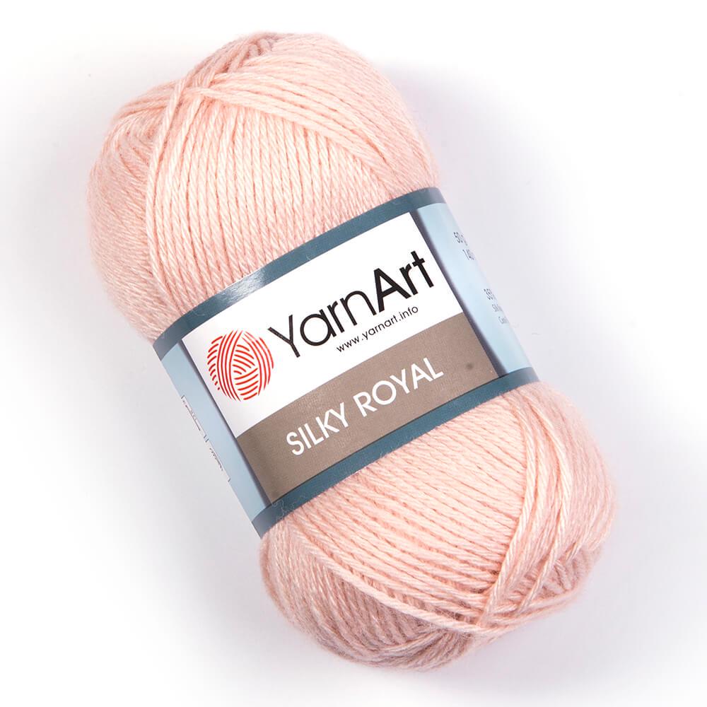 Пряжа YarnArt Silky Royal 441 Розовый (6175)