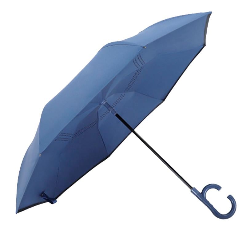 Зонтик наоборот Up-Brella 1166 108 см Dark Blue (2333501783) - фото 3