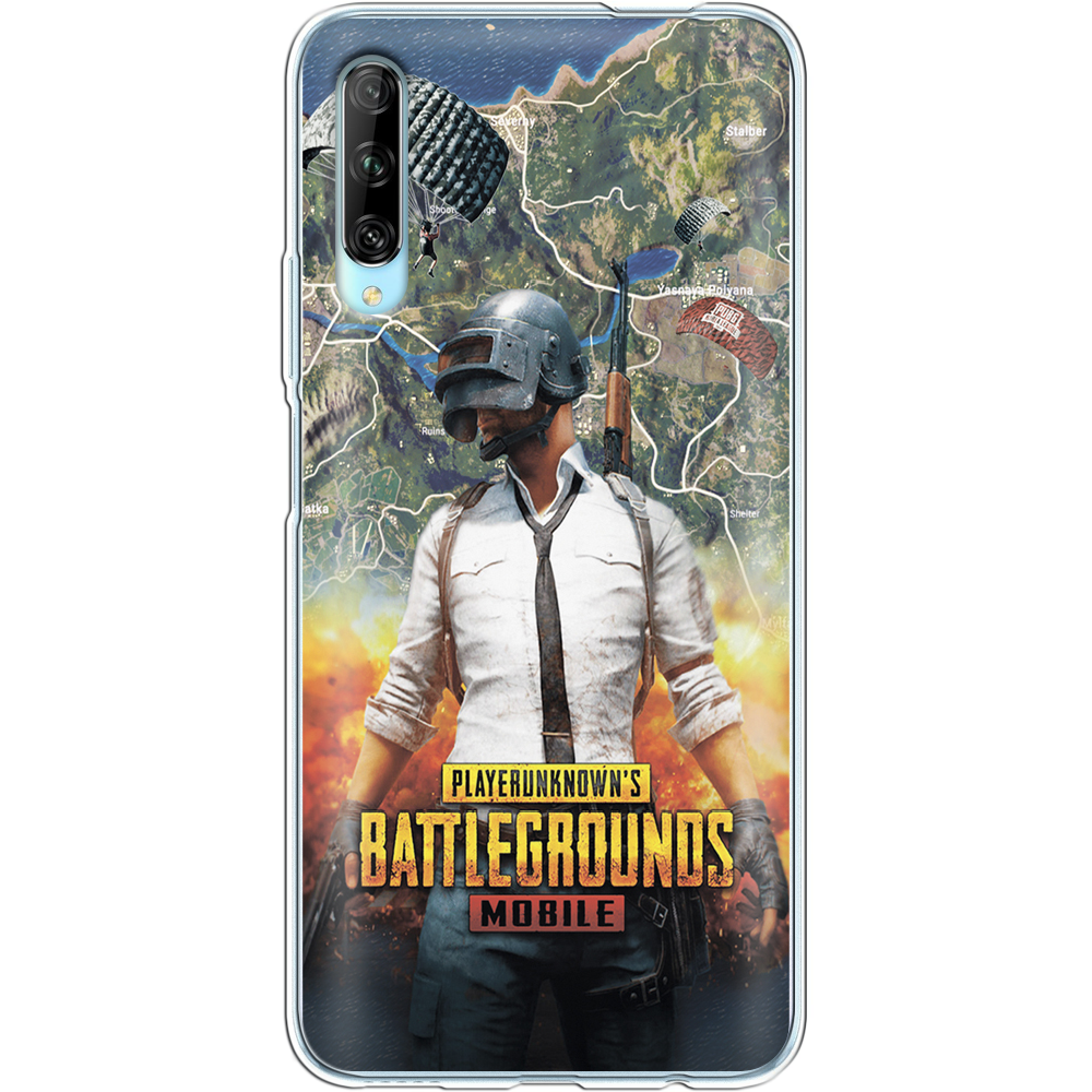 Чохол Boxface Huawei P Smart Pro PUBG Mobile Прозорий силікон (38612-up2309-38612)