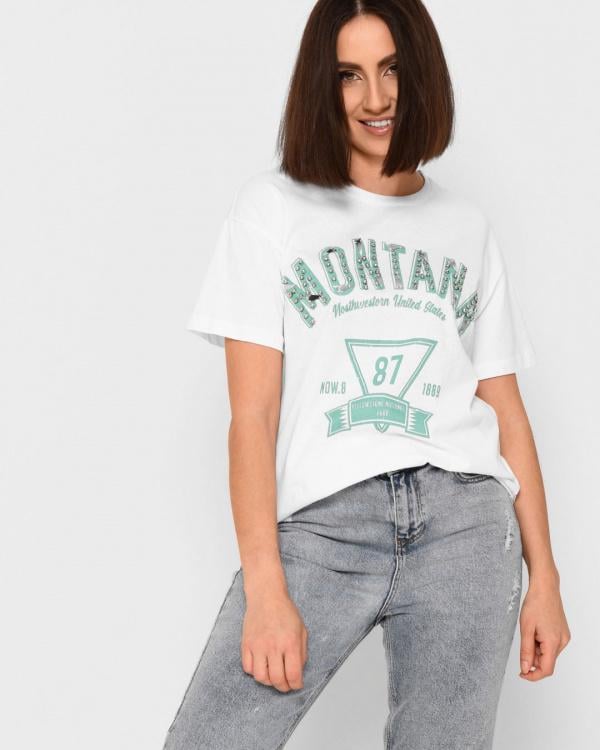 Футболка Carica -6582-3 M Белый (2000002401827)