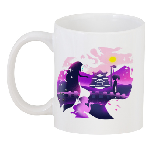 Чашка Spirited Away силуэт Тихиро (01.07.470)