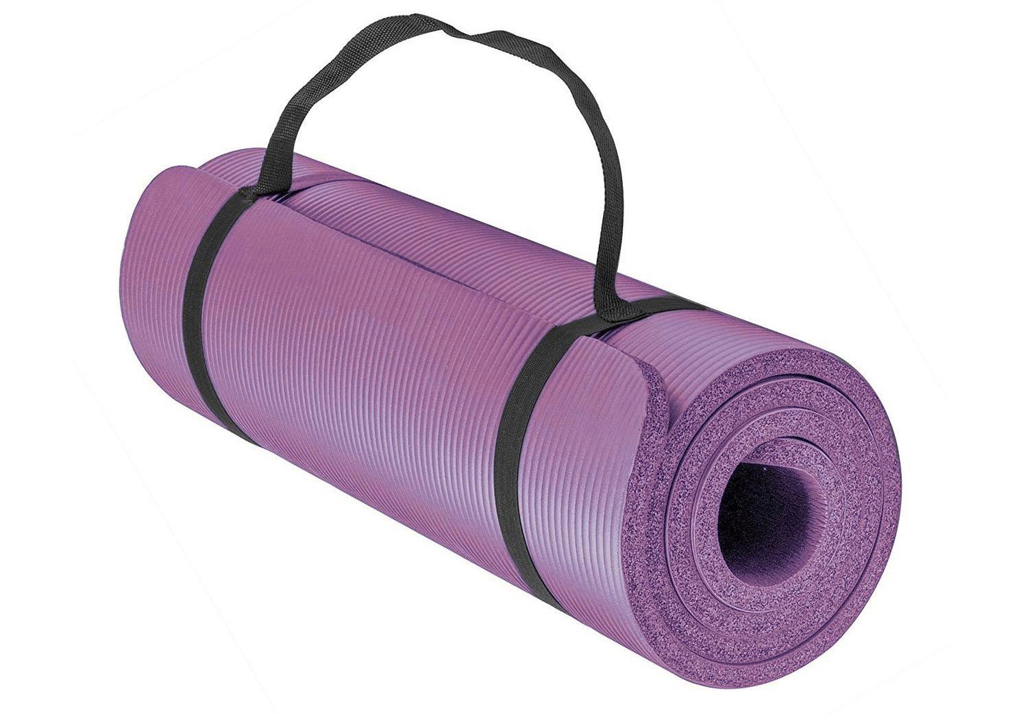 Коврик для йоги EasyFit NBR SOFT-Touch 15 мм Сиреневый