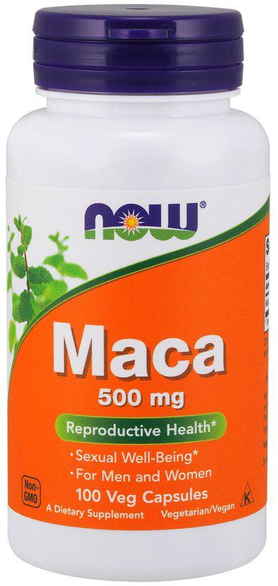 Добавка Now Maca 500 mg 100 caps