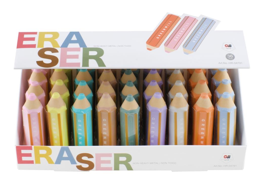 Гумка Stenson WW00088 Pencil 36 шт.