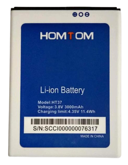 Аккумуляторная батарея для Homtom HT37 3000 mAh (000042924)