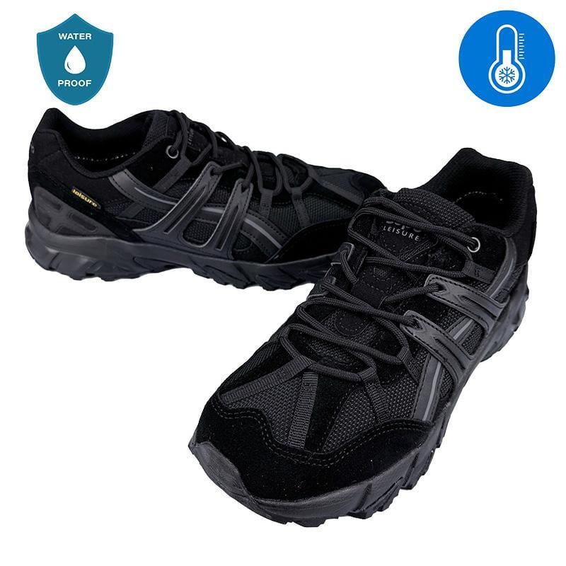 Кросівки чоловічі комбіновані термо 20887-1 p. 45 28-28,5 см Чорний - фото 2 Кросівки чоловічі комбіновані термо 20887-1 p. 45 28-28,5 см Чорний - фото 2